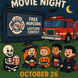 10/26 Movie Night at the Ladue Fire House