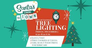 12/05 Annual Tree Lighting in Glendale