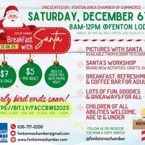 12/06 Breakfast with Santa at the Fenton Masonic Lodge