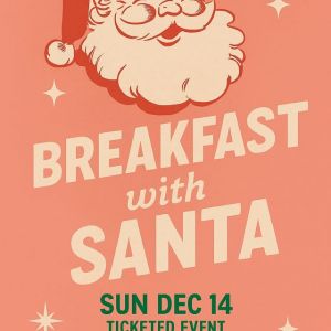12/14 Breakfast With Santa at Super Smokers/ Papa's Diner