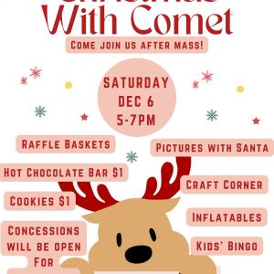 12/06 Christmas with Comet at St. Cletus