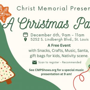 12/06 Christmas Party at Christ Memorial Lutheran Church