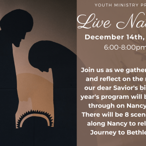 12/14 Live Nativity and Journey to Bethlehem at Holy Infant