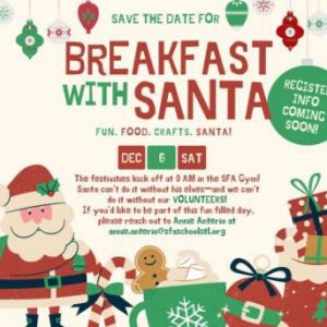 12/06 Breakfast with Santa at St. Francis Assisi