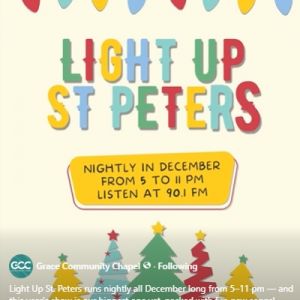 12/06-12/31 Light up St. Peters at Grace Community Chapel