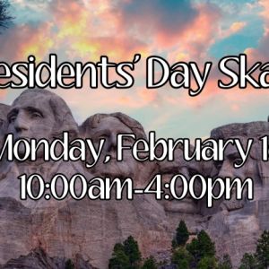 02/16 Presidents’ Day Skate at Great Skate