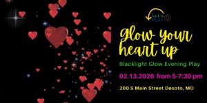 02/13 Glow Your Heart Up Party at Back to Play
