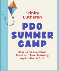Trinity Lutheran Church Parents' Day Out Summer Camps