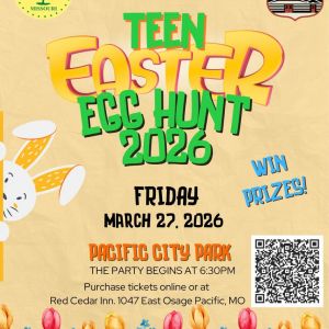 03/27 Teen Egg Hunt in Pacific