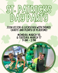 03/16-03/17 St. Patrick's Day Party at Wild Sprouts
