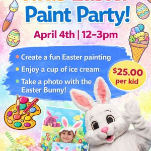 04/04 Easter Party with the Bunny at Almost Picasso