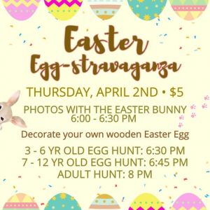 04/02 Easter Eggstravaganza at the Alley