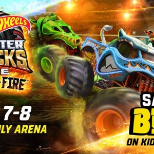 11/07-11/08 Hot Wheels Monster Trucks Live™ Glow-n-Fire at the Family Arena