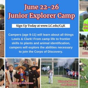 Junior Explorer Camp at Lewis & Clark Historic Site