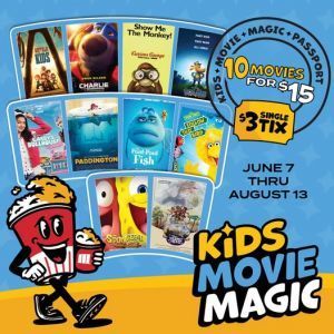 06/07-08/13 Kids Movie Magic Summer Film Series! at Marcus Theatres