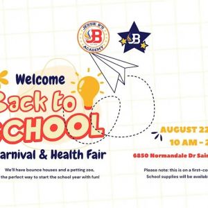 08/22 Back to School Carnival & Health Fair at Jessie B's