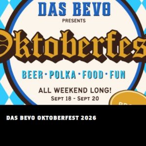 09/18-09/20 Das Bevo Oktoberfest