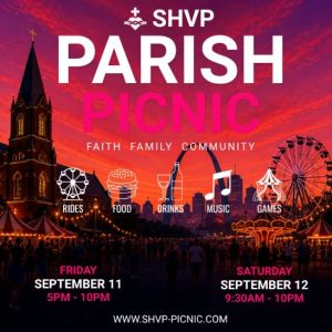 09/11-09/12 Parish Picnic at Sacred Heart Valley Park