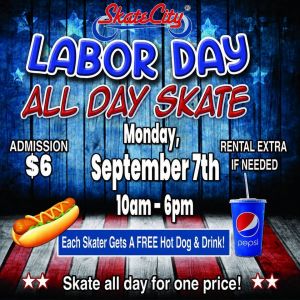 09/07 Labor Day Skate at Skate City