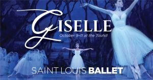 10/09-10/11 Saint Louis Ballet Presents Giselle at Touhill