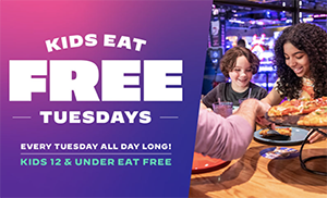 Main Event Kids Eat Free