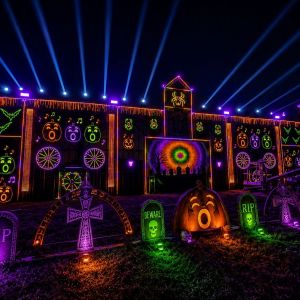 10/04-10/31 Halloween Lights featuring the Lenhard Family Light Show at Crites Memorial Park