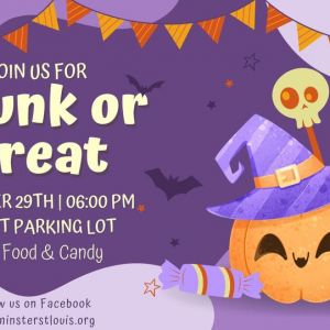 10/29 Trunk or Treat at Southminster Presbyterian Church