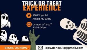 10/21 & 10/22 Trick or Treat Haunted Maze at Dance Productions Unlimited