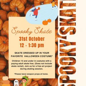 10/31 Spooky Skate at Creve Coeur Ice Rink