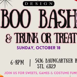 10/18 Boo Bash Trunk or Treat at Cake House Design