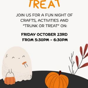 10/23 Trunk or Treat at Fenton United Methodist