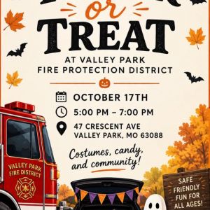 10/17 Trunk or Treat at Valley Park Fire Protection District