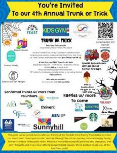 10/17 Trunk or Trick at We Rock the Spectrum Fenton