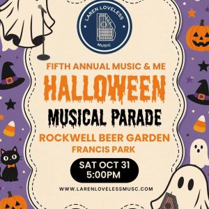 10/31 A Musical Halloween Costume Parade in Francis Park with Laren Loveless