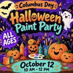 10/12 Halloween Paint Party at 1020  Artworks Studio