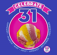 Baskin-Robbins Celebrate 31 Promotion