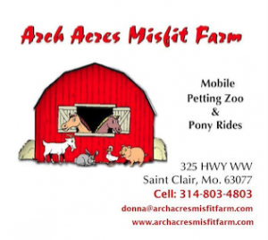 Arch Acres Misfit Farm Parties