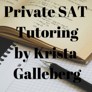 Private SAT Tutoring