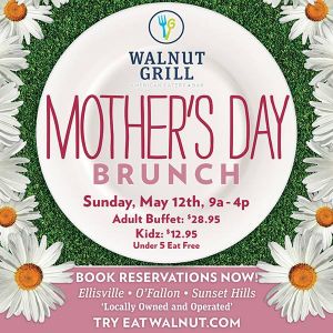 05/12 Mother's Day Brunch at Walnut Grill